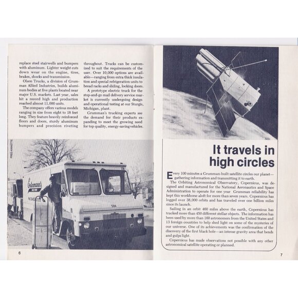 Grumman Overview Nov 1979 Aerospace Newsletter, NASA, LEM, Penn Central, Rare - Picture 5 of 7